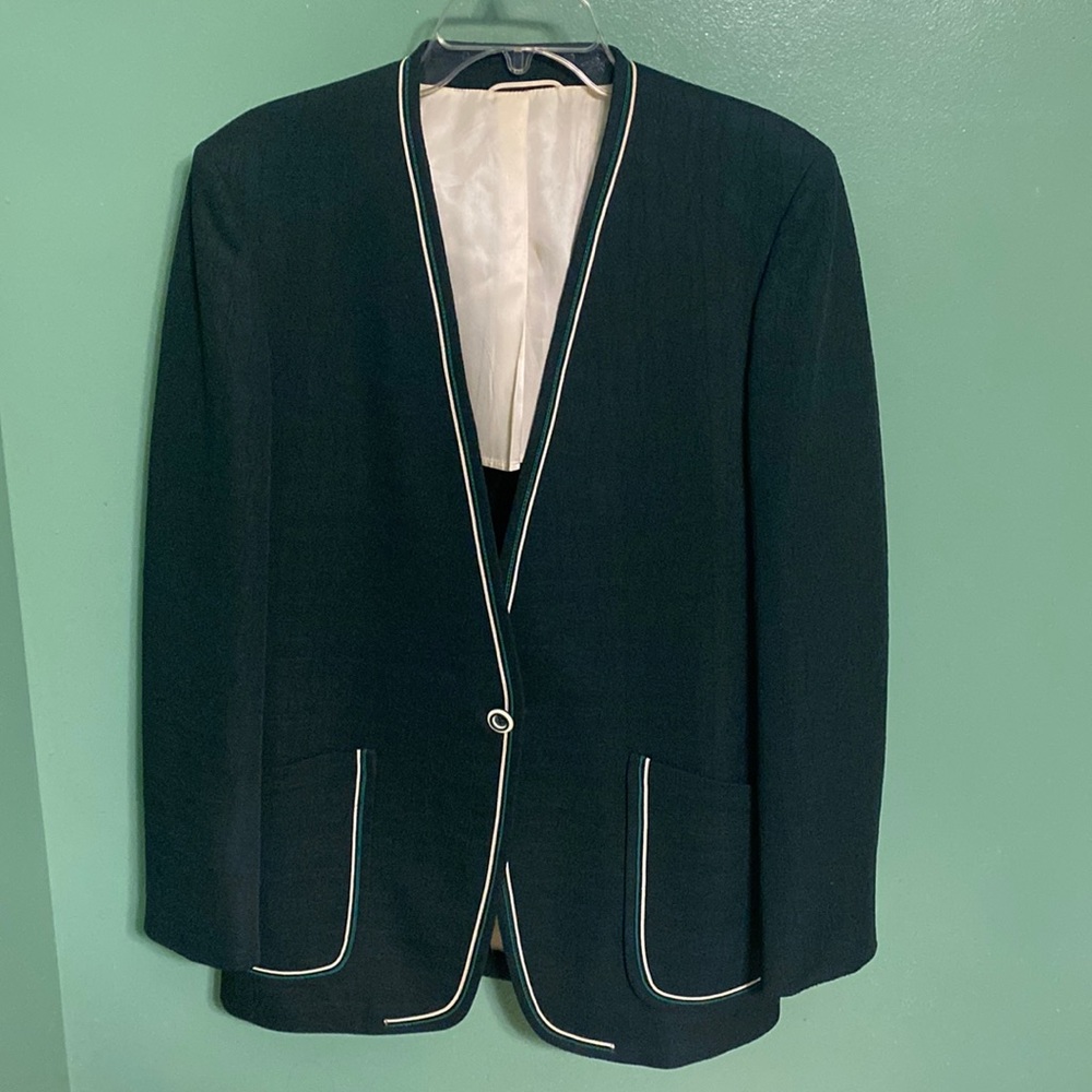 1960s green Sears, Roebuck & Co. blazer
